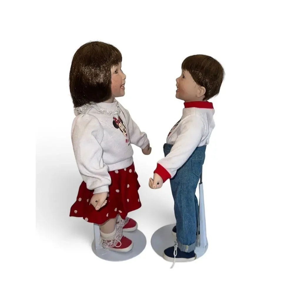 Vintage Disney Ashton Drake Walt Disney World Boy Girl Dolls Titus Tomescu 16